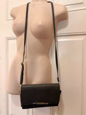 Forever Young Crossbody Zip Purse Bag- Grey, OS**